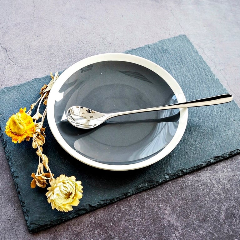 Set 6 thìa chanh inox tráng gương cao cấp 20cm