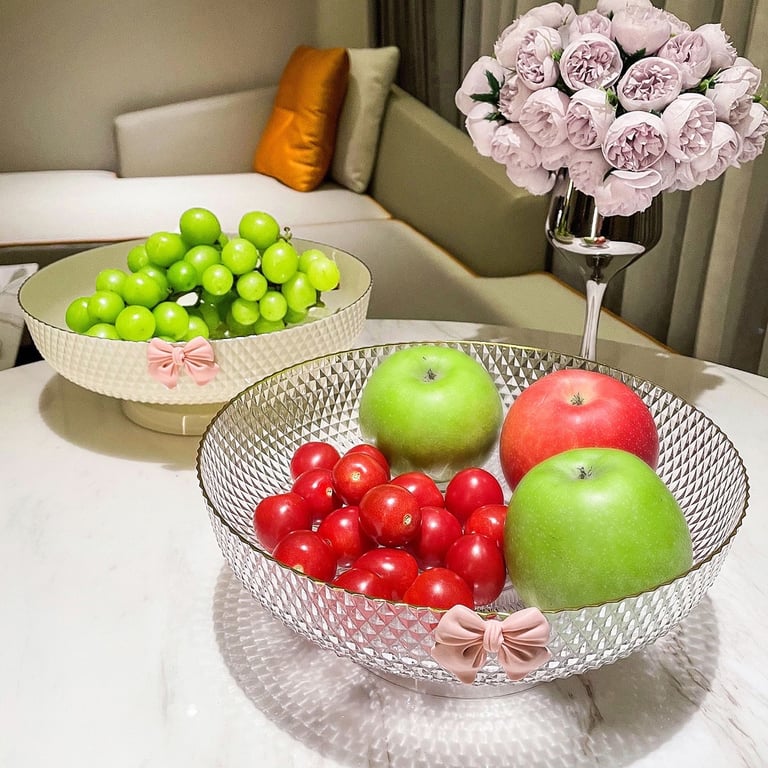 Đĩa đựng trái cây, rau củ siêu xinh, đĩa bánh kẹo