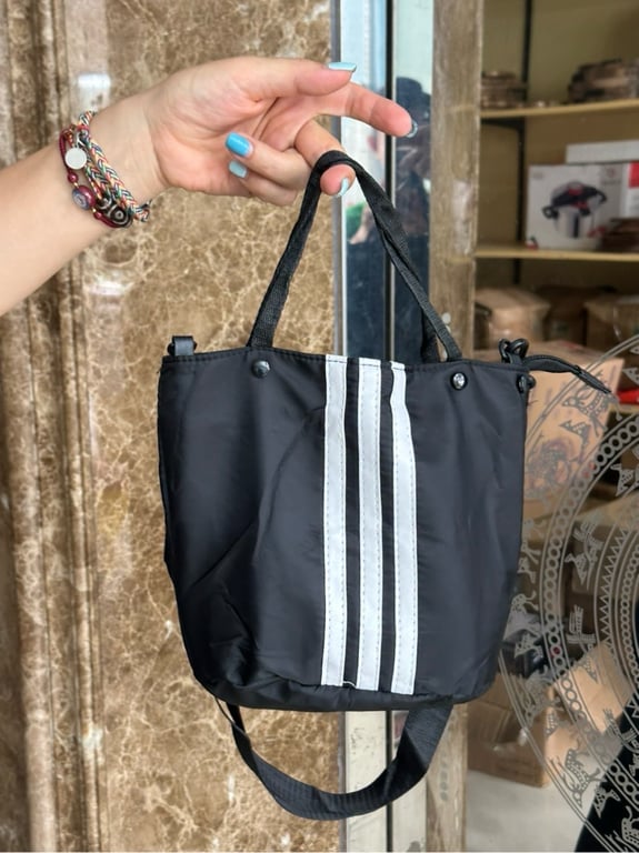 TÚI XÁCH PHỐI SỌC KẺ CHO NỮ