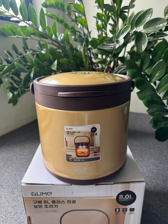 NỒI Ủ CHÂN KHÔNG GUME 8L PLUS