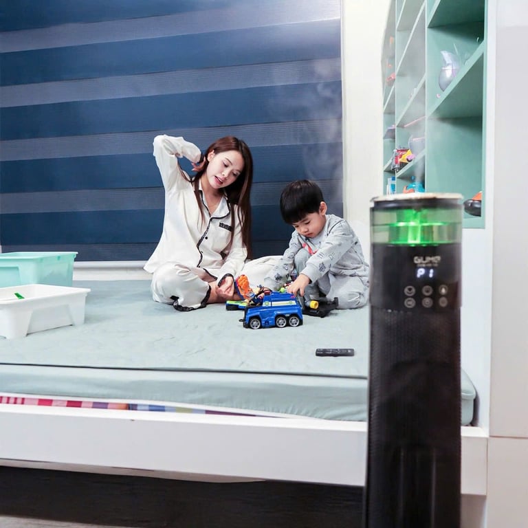 MÁY SƯỞI GỐM KÈM BÙ ẨM THÔNG MINH GUME GM-S2558