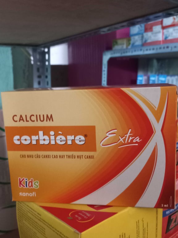 Calcium corbie 5ml h/30 ống kid