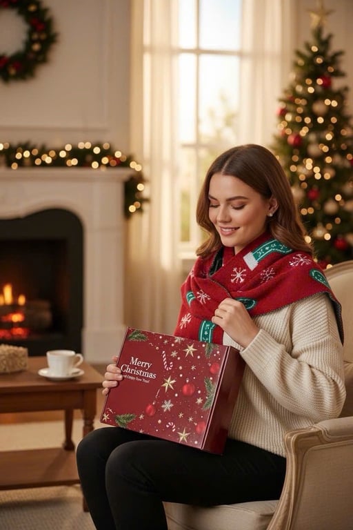 Khăn Quàng Cổ Nezumi Sang, Ấm, Chuẩn Gu Mùa Đông 🎄