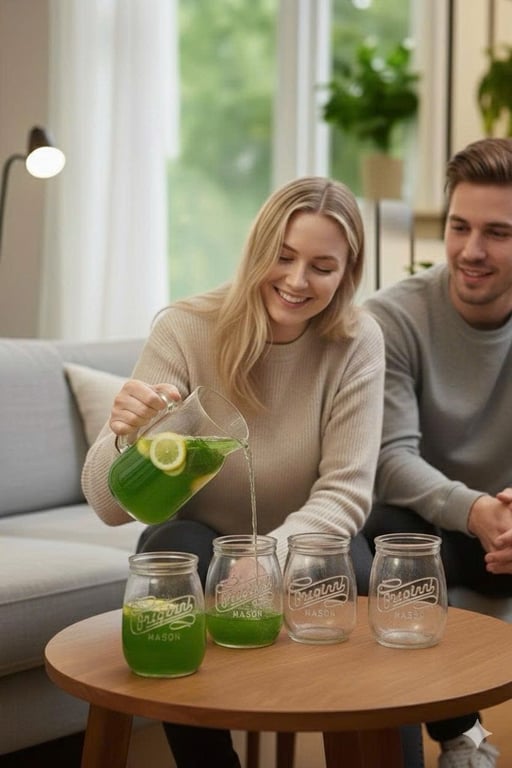 Bộ 4 Cốc Thủy Tinh Cao Cấp LEBENLANG LBL1211 660ml