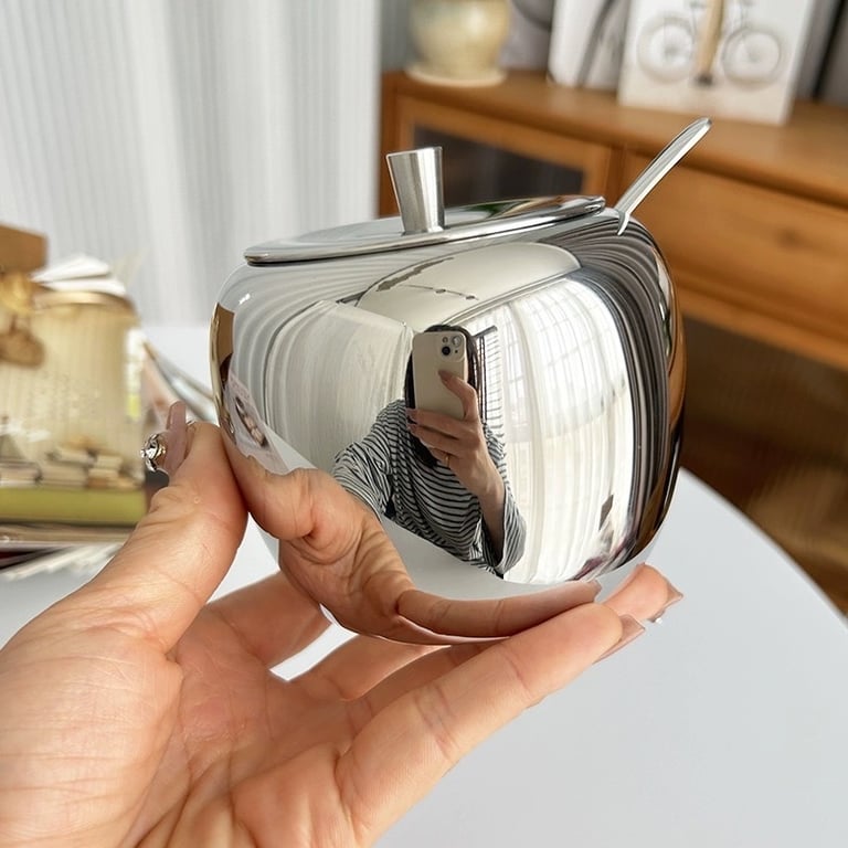 🍏🍏 OYT22 - HŨ GIA VỊ QUẢ TÁO OYATTON INOX 316