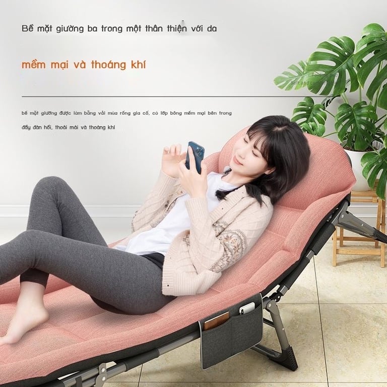 Giường Ngủ Văn Phòng Gấp Gọn