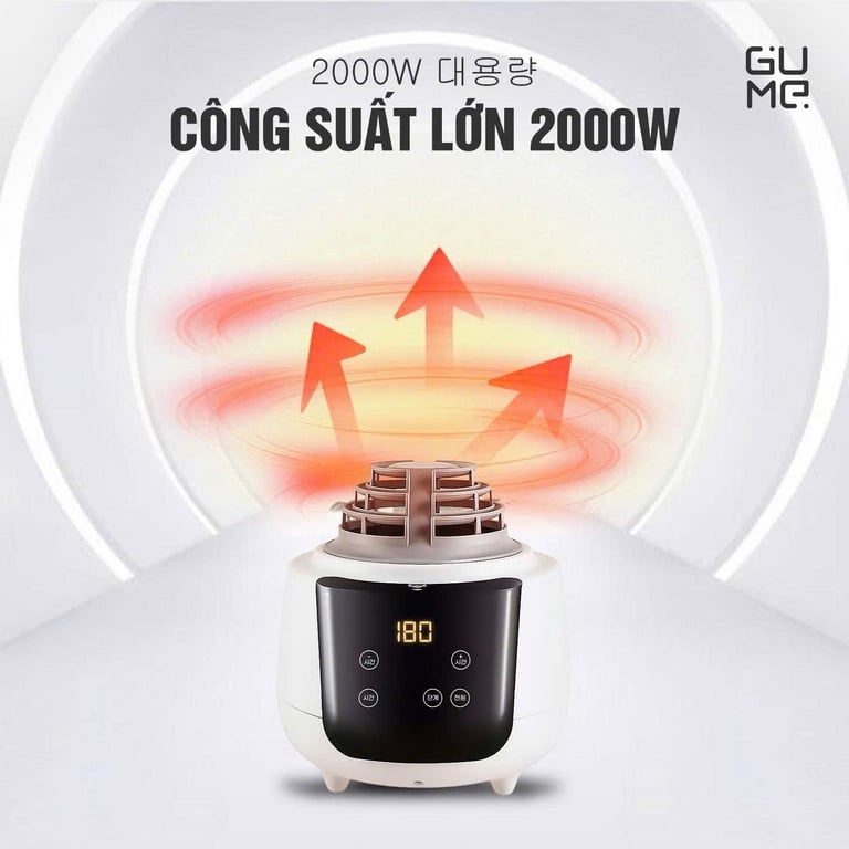 TỦ SẤY QUẦN ÁO GUME GM-8222