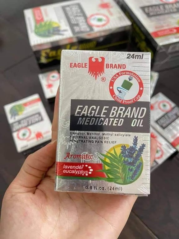 Dầu gió Mỹ màu trắng 24ml