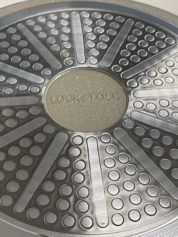 chảo vân đá sâu lòng Lock&Lock Stone LCA6285D 28cm