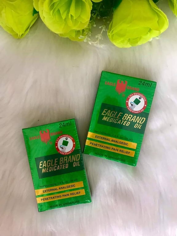 Dầu gió Mỹ màu xanh 24ml