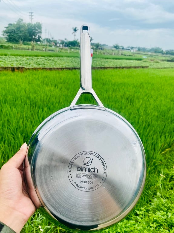 Chảo nông lòng Elmich Trimax INOX size 20-26cm