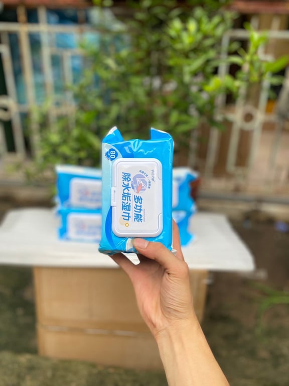 KHĂN ƯỚT LAU BẾP ĐA NĂNG