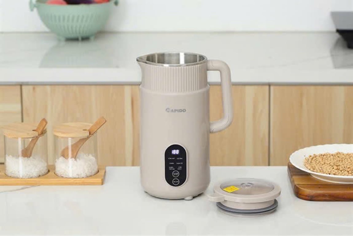 MÁY LÀM SỮA HẠT RAPIDO 600ml RHB-500DG