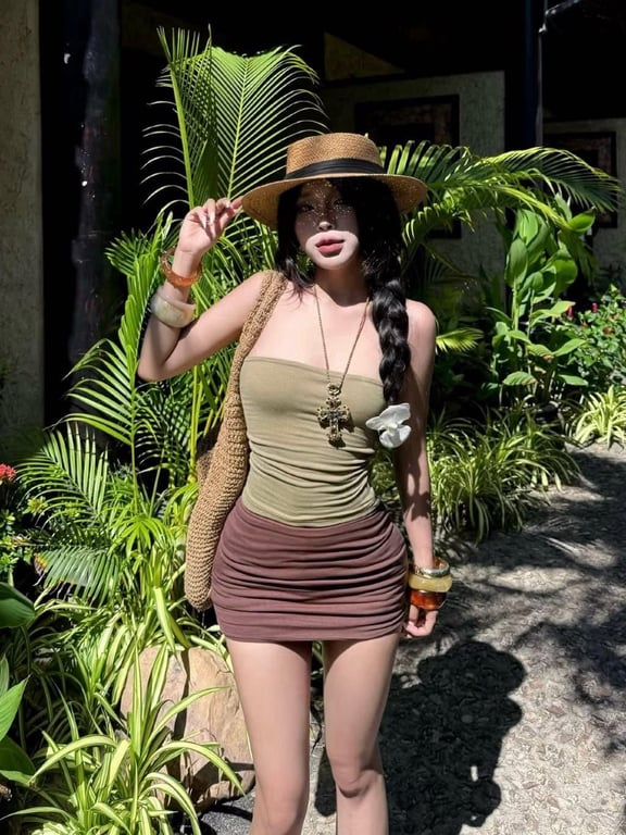 Set áo ống summer tube