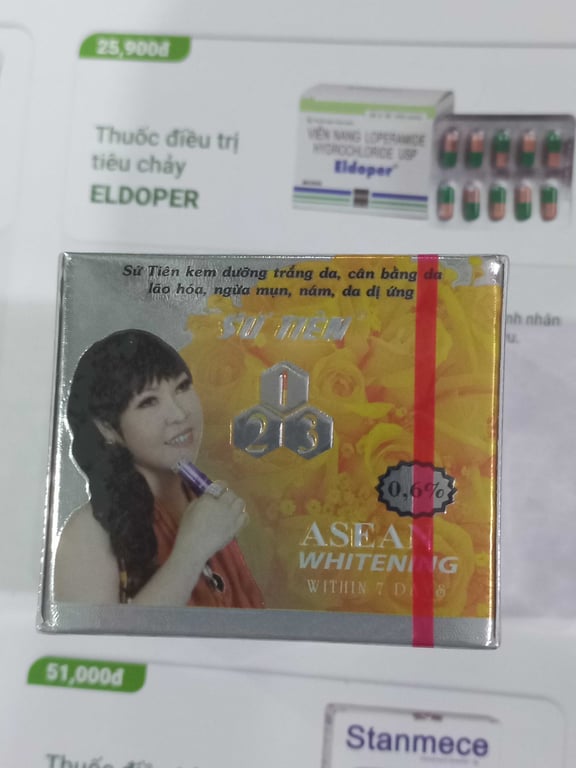 Kem sứ tiên trắng 8g