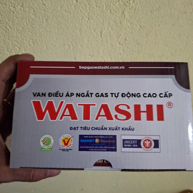 Van điều áp Watashi đỏ