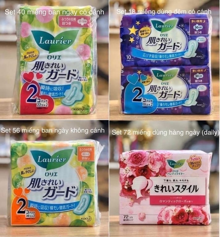 BĂNG VỆ SINH LAURIER NHẬT BẢN