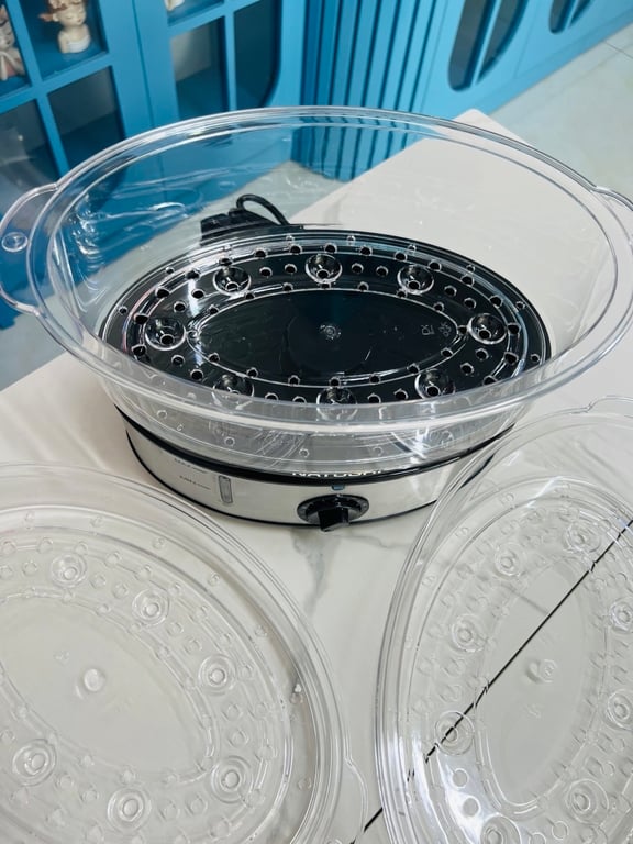 NATOSHI - NỒI HẤP 3 TẦNG NATOSHI NS09 9 LÍT