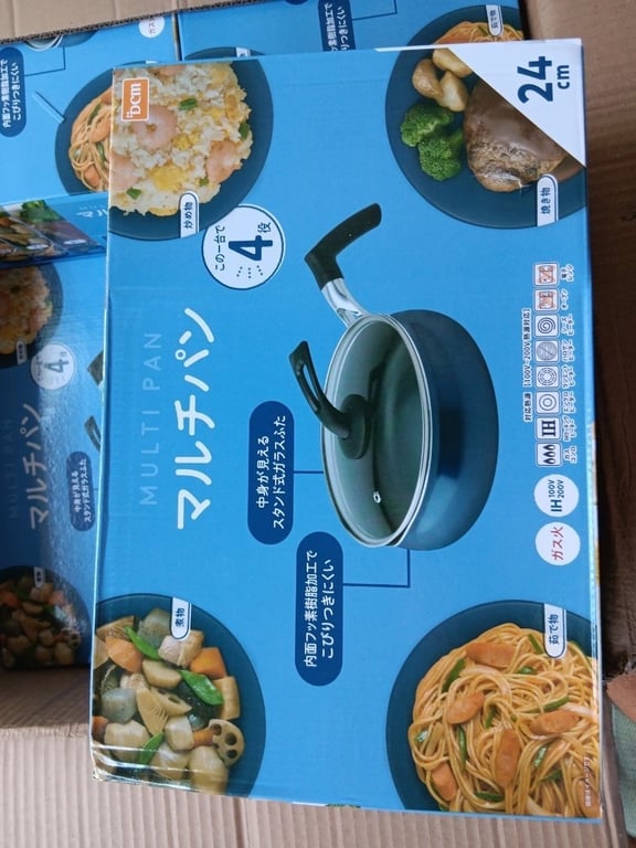 Chảo lẩu 24cm sâu lòng thành cao DCM Nhật Bản