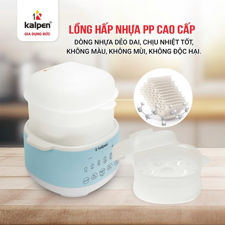 NỒI NẤU CHẬM KALPEN SK2 DUNG TÍCH 1L