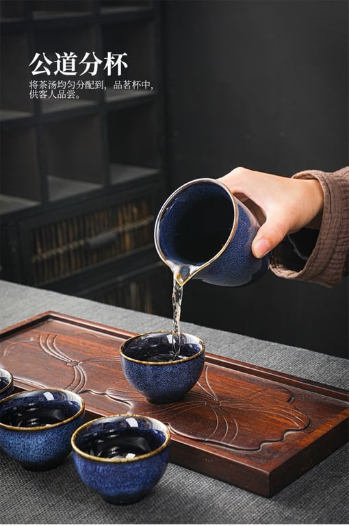 BỘ ẤM CHÉN PHA TRÀ - đẹp mỹ mãn các bác ơi