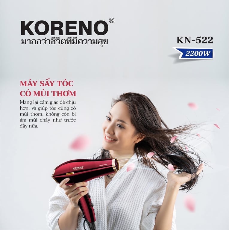 MÁY SẤY TÓC KORENO KN-522 2200W