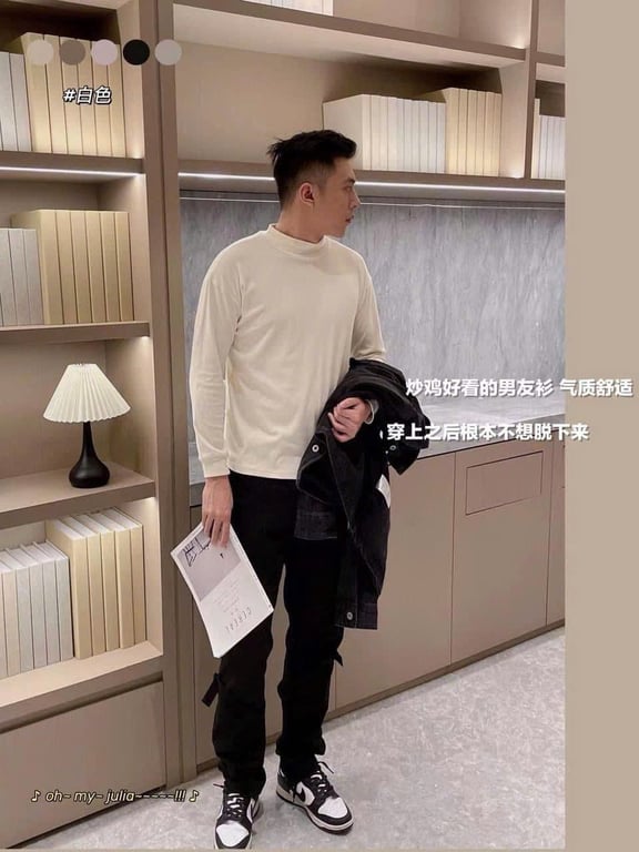 ÁO GIỮ NHIỆT NAM XUẤT HÀN FULLBOX