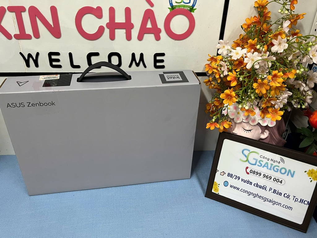 Laptop ASUS Zenbook 14 UX3405CA-PZ188WS (Intel Core Ultra 7 255H | 32GB | 1TB | 14 inch 3K OLED | Intel Arc Graphics | Windows 11 Home + Microsoft Office | Xanh)