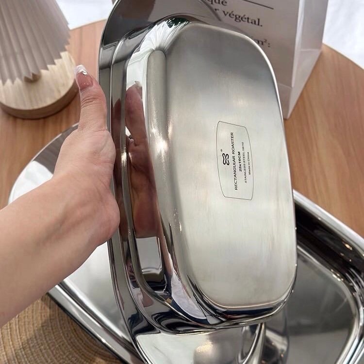 Khay đựng thức ăn đa năng Chockmen! 40cm và 33.5cm (#CKM305 và #CKM306)