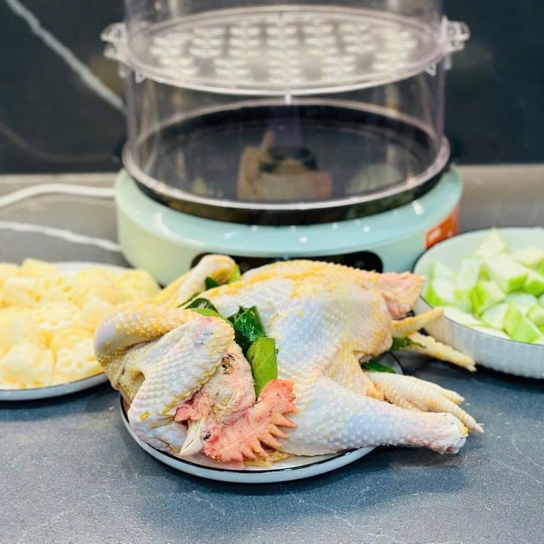 NỒI HẤP 3 TẦNG UE680 15L