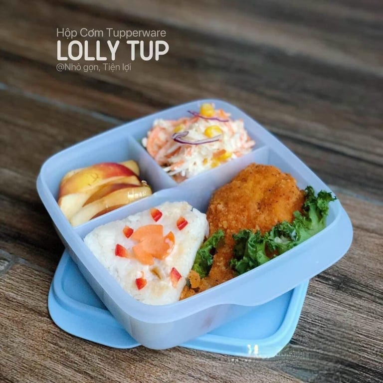 Hộp cơm nhỏ xinh cho các bé yêu