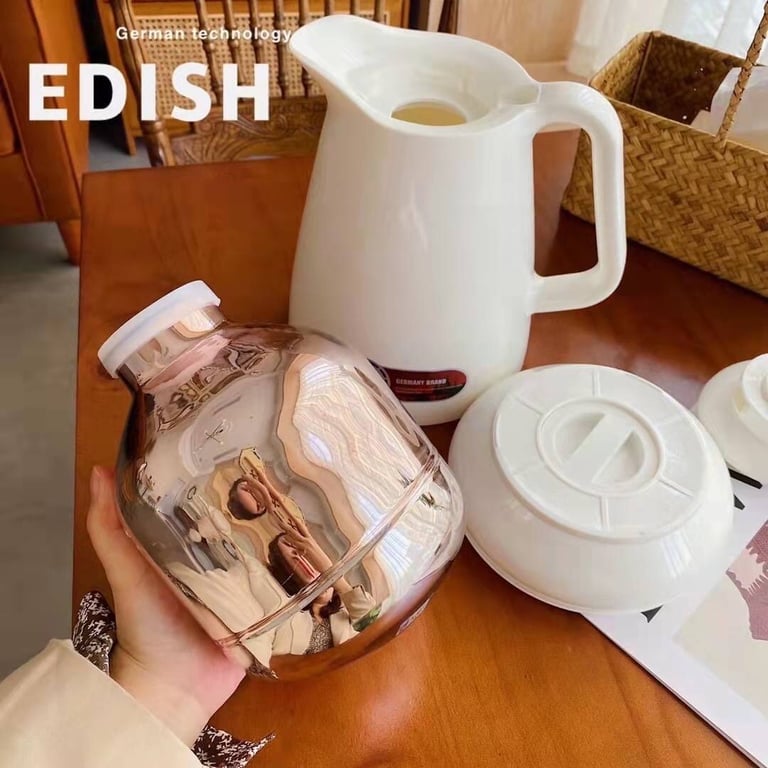 Chiếc Bình giữ nhiệt hãng EDISH hàng cao cấp xuất Đức 1.5l