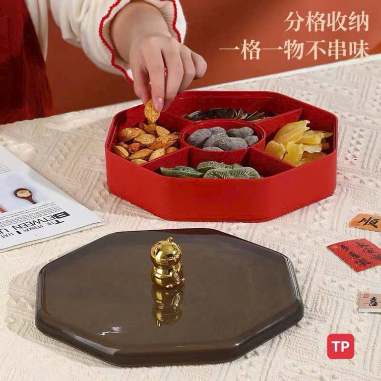 Khay đựng bánh kẹo ,hạt sấy,hoa quả  3 tầng  cao cấp