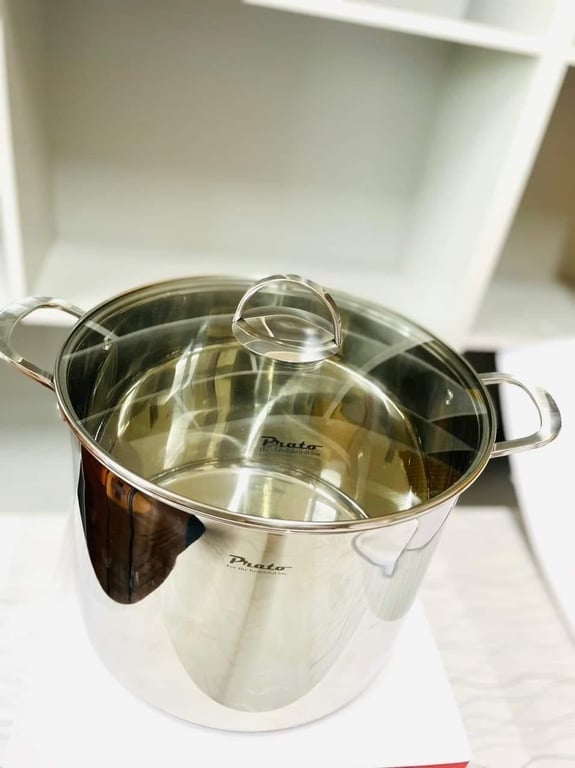 nồi luộc gà cao cấp 5 đáy 28cm của Prato