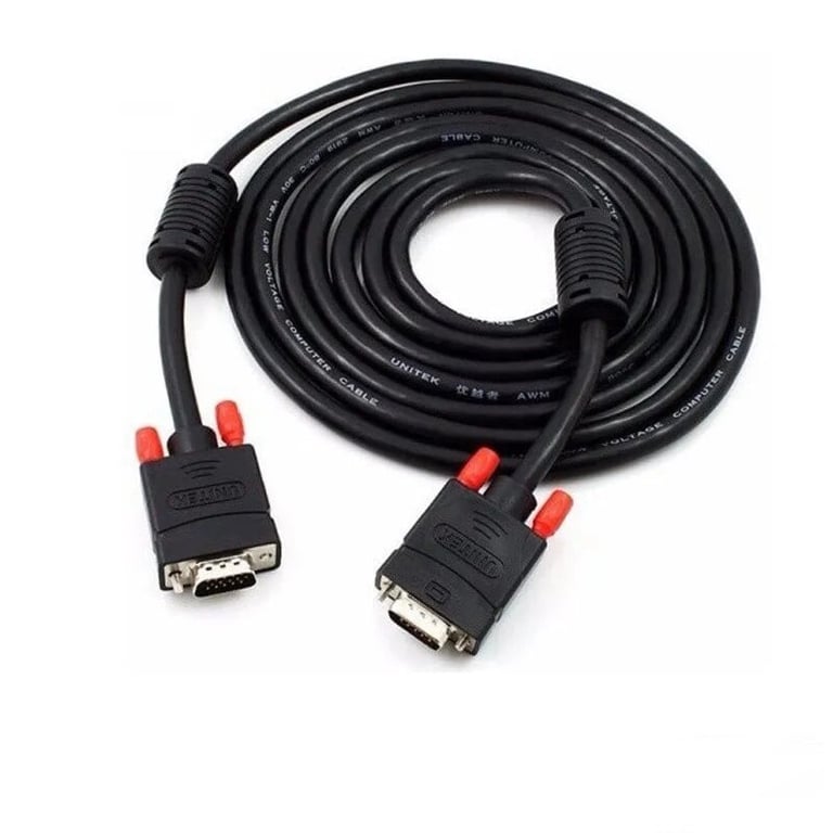 Cáp VGA LCD 3C+6 (5m) Unitek (Y-C 505G)