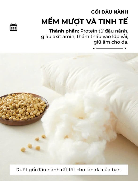 GỐI THẤP ĐẬU NÀNH