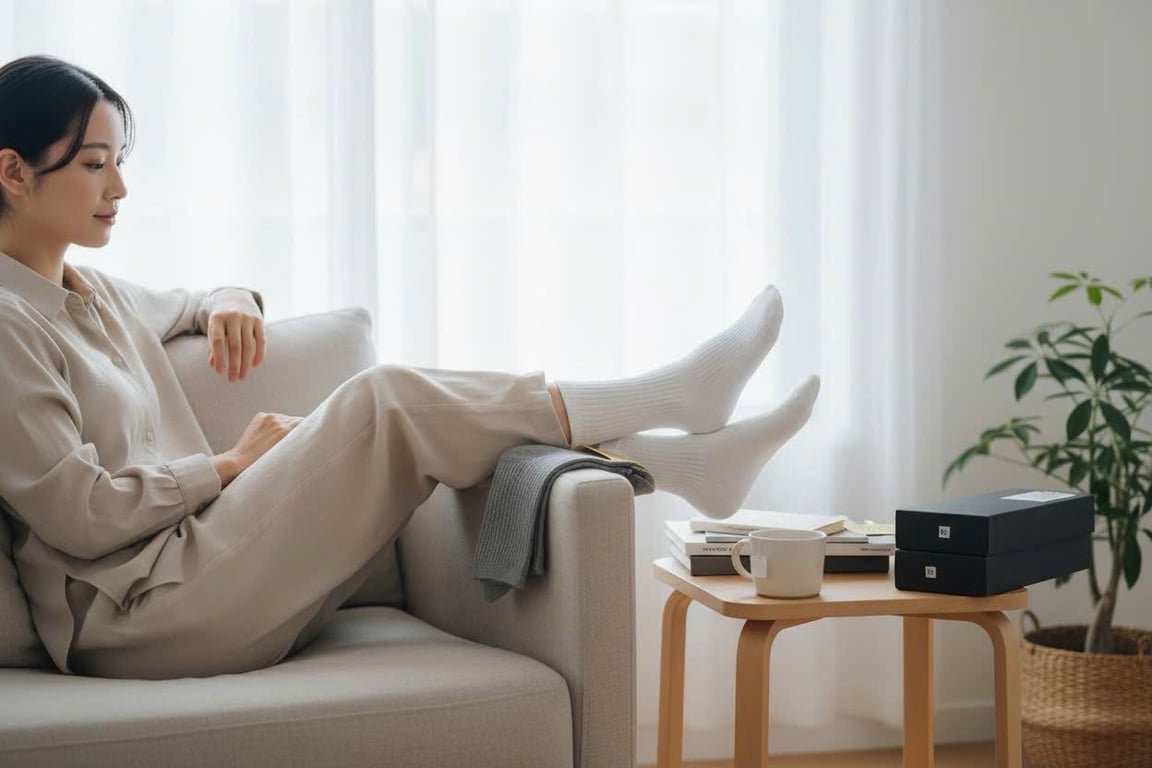 Hộp 8 đôi🧦 TẤT KHỬ MÙI MUJI NHẬT BẢN