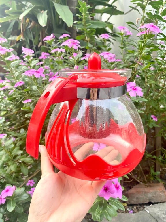 Ấm pha trà thủy tinh có lõi lọc 1.5l