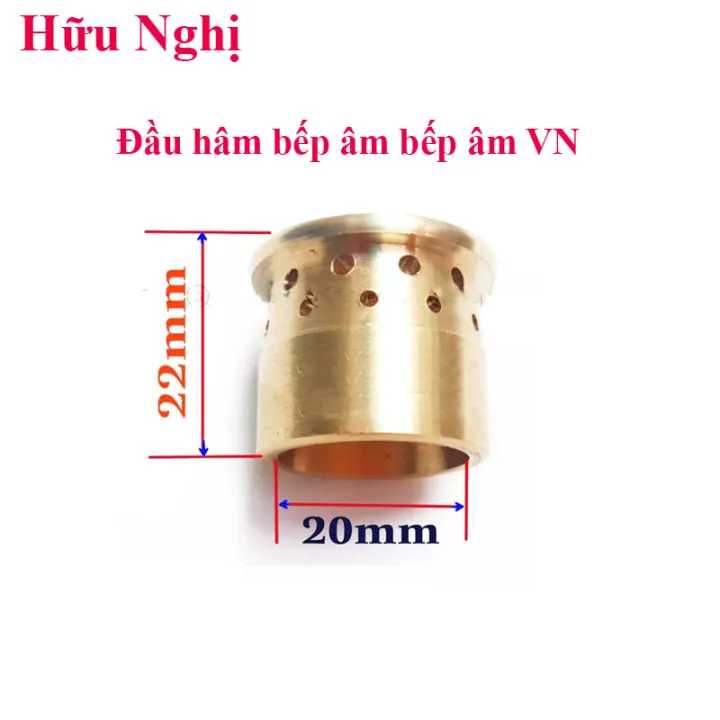 Đầu hâm mâm chia lửa bếp âm