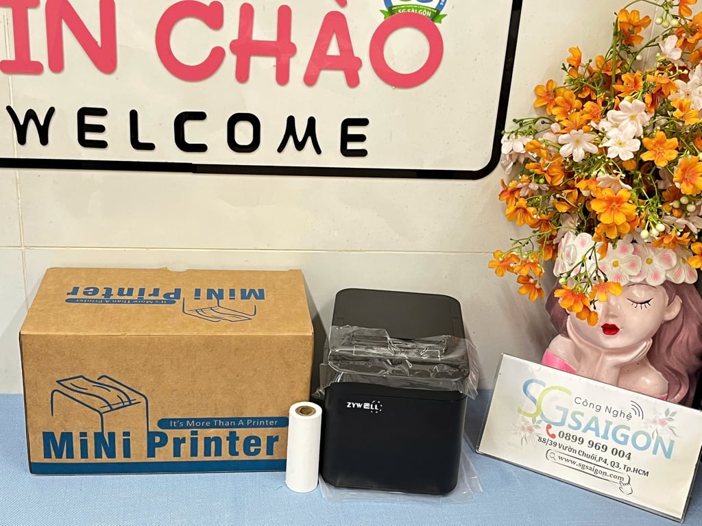 Máy in hóa đơn Zywell Q822 ( usb + lan)