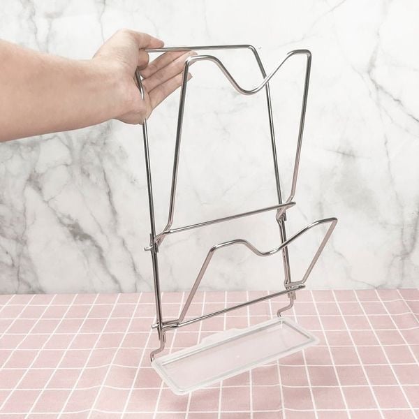 Giá gài vung Inox 304 cao cấp dán tường Gi-89001