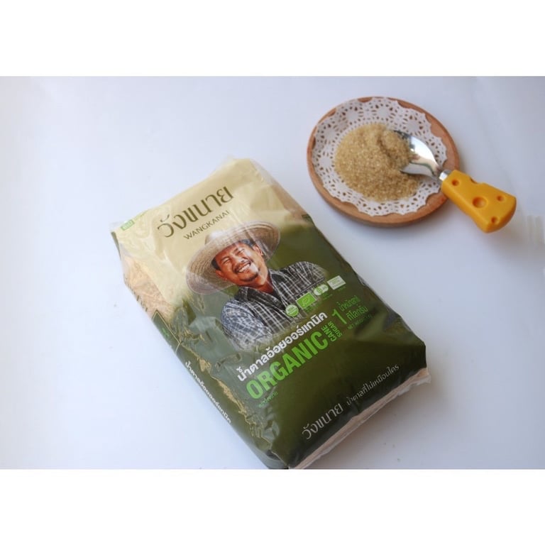 đường mía thô Thái Lan hữu cơ của Wangkanai