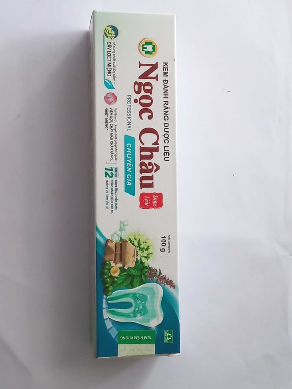 Kem đánh răng Ngọc Châu chuyên gia 100g