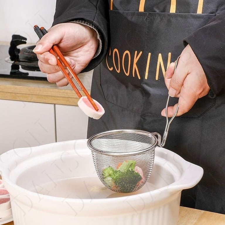 GIỎ INOX DÁNG SÂU ĂN LẨU ECHO NHẬT BẢN