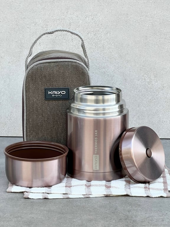 Bình giữ nhiệt cháo kaiyo 750ml