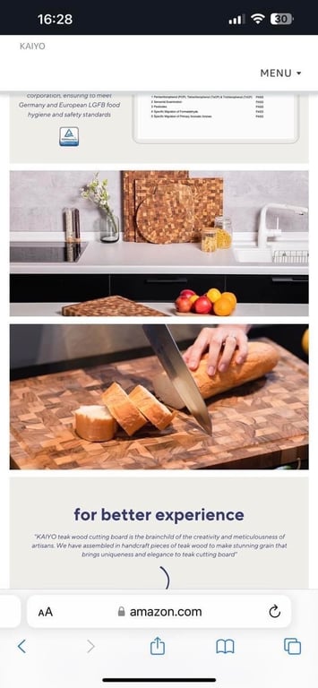 thớt chặt teak kaiyo DC04