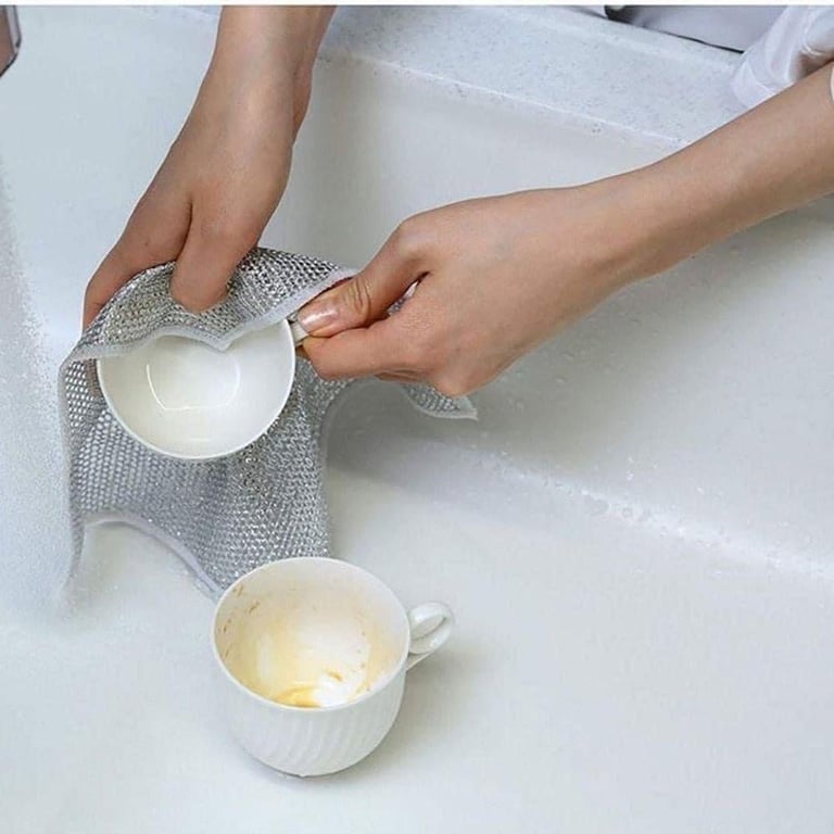 set 10c Lưới rửa bát chống xước thần thánh