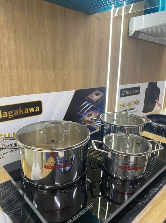 BỘ NỒI INOX ELMICH EL2437 SIZE 16 20 24CM