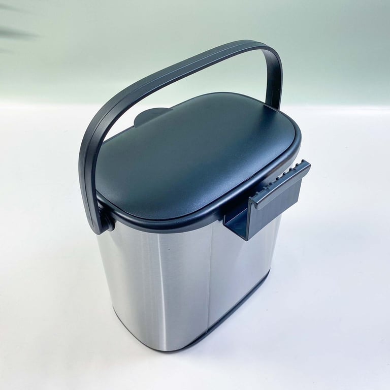 THÙNG RÁC NHÀ BẾP 5L ZUHAUSE CÓ MÓC CÀI ZB73