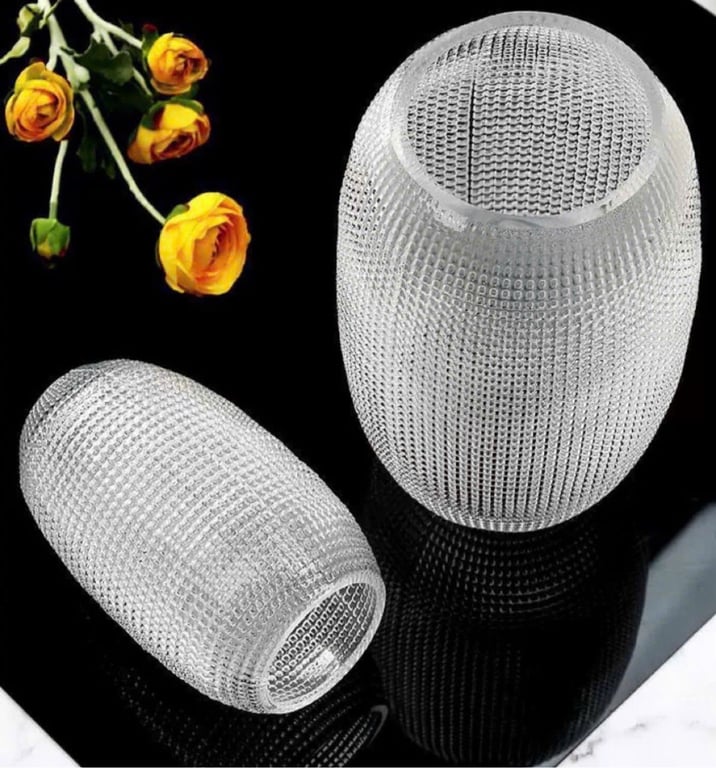 Lọ hoa Olive phong cách Pháp hoạ tiết chấm bi